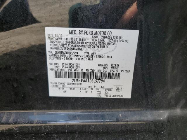 Photo 14 from auction – 2013 LINCOLN MKT with VIN 2LMHJ5AT1DBL57794