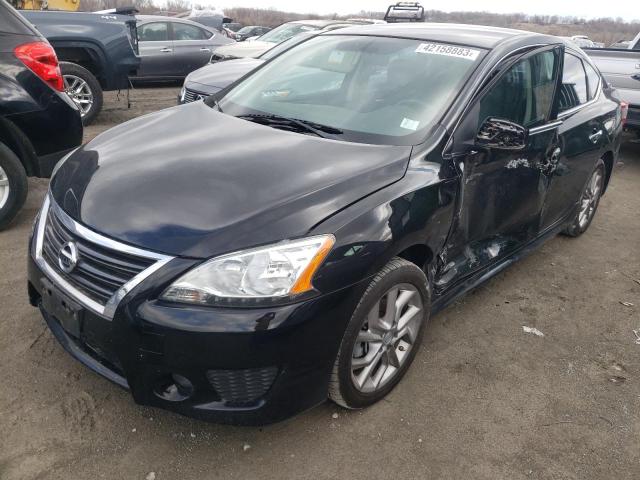 NISSAN SENTRA S 2014 with VIN 3N1AB7AP2EY334128 - Photo from auction