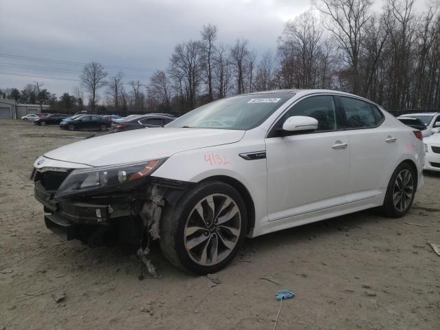KIA OPTIMA SX 2014 with VIN 5XXGR4A61EG266373 - Photo from auction