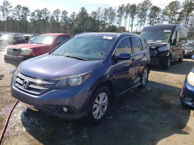HONDA CR-V EXL 2012 with VIN 5J6RM3H77CL048154 - Photo from auction