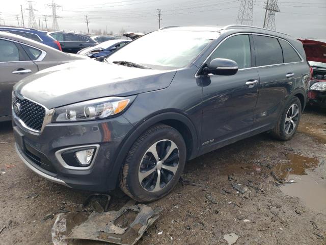 KIA SORENTO EX 2017 with VIN 5XYPHDA50HG304766 - Photo from auction