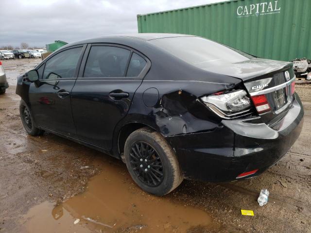 Photo 2 from auction – 2013 HONDA CIVIC LX with VIN 2HGFB2F57DH521318