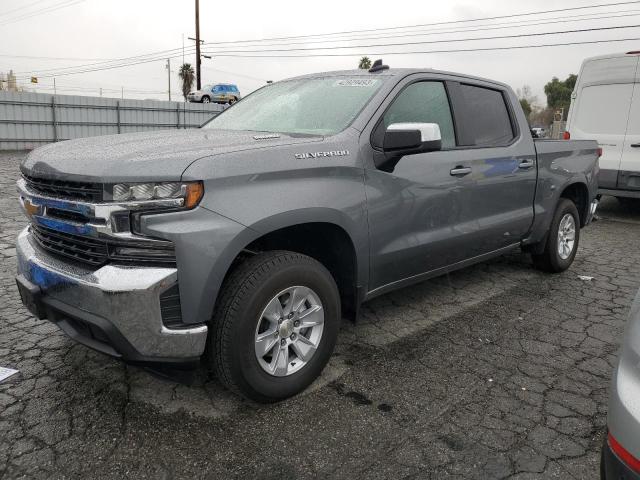 CHEVROLET SILVERADO 2021 with VIN 1GCPWCET9MZ375873 - Photo from auction