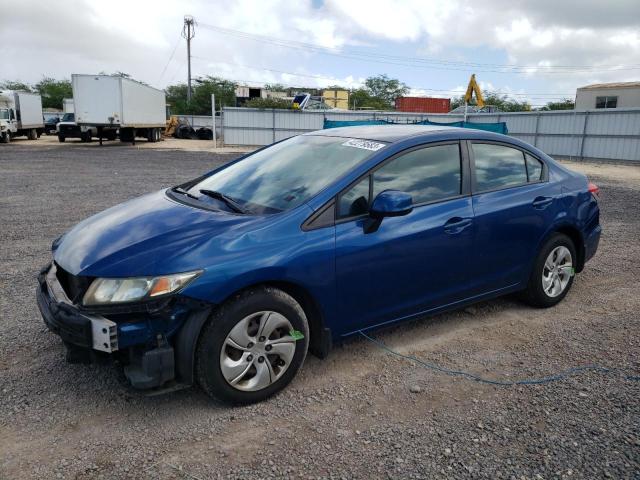 HONDA CIVIC LX 2013 with VIN 2HGFB2F5XDH589970 - Photo from auction