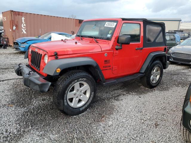 JEEP WRANGLER S 2016 with VIN 1C4GJWAG7GL230671 - Photo from auction