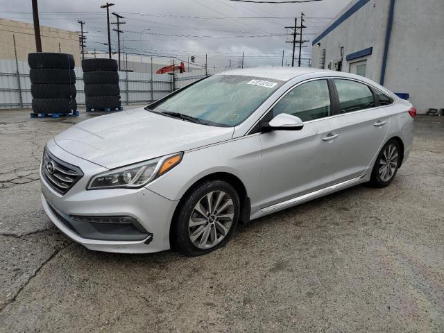 HYUNDAI SONATA SPO 2017 with VIN 5NPE34AF2HH454451 - Photo from auction