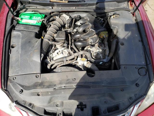 Photo 11 from auction – 2010 LEXUS IS 250 with VIN JTHFF2C24A2512320
