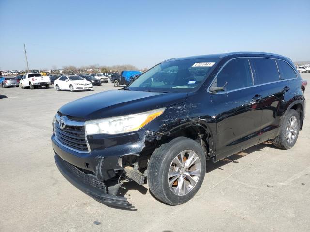 TOYOTA HIGHLANDER 2014 with VIN 5TDKKRFH8ES034647 - Photo from auction
