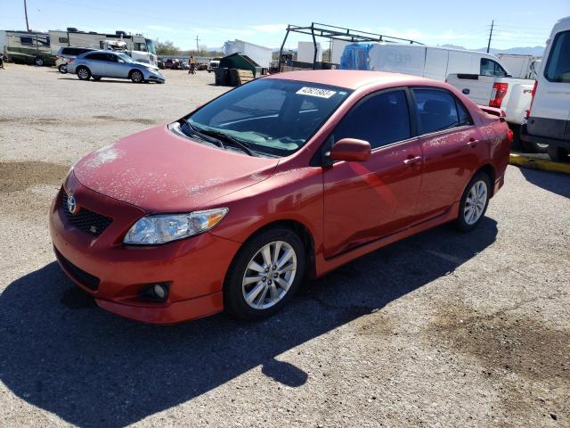 TOYOTA COROLLA BA 2009 with VIN 1NXBU40E69Z098484 - Photo from auction