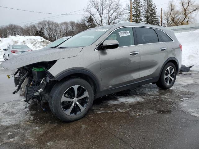 KIA SORENTO EX 2016 with VIN 5XYPHDA56GG082619 - Photo from auction