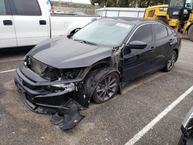HONDA CIVIC EX 2020 with VIN 19XFC1F37LE211507 - Photo from auction