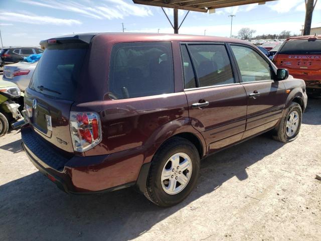 Photo 3 from auction – 2007 HONDA PILOT LX with VIN 5FNYF28137B029353