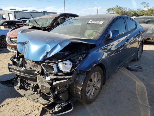 HYUNDAI ELANTRA 2016 with VIN KMHDH4AE8GU541145 - Photo from auction