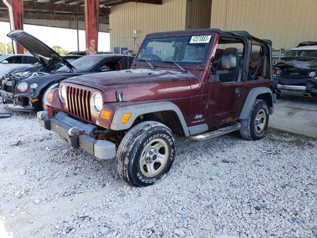 JEEP WRANGLER / 2003 with VIN 1J4FA29103P334274 - Photo from auction