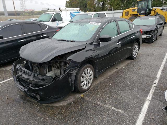 NISSAN SENTRA S 2017 with VIN 3N1AB7AP4HY371847 - Photo from auction