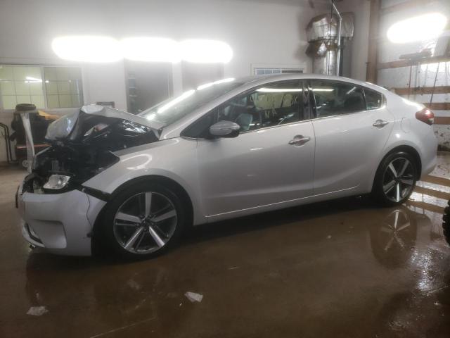 KIA FORTE EX 2017 with VIN 3KPFL4A84HE089247 - Photo from auction