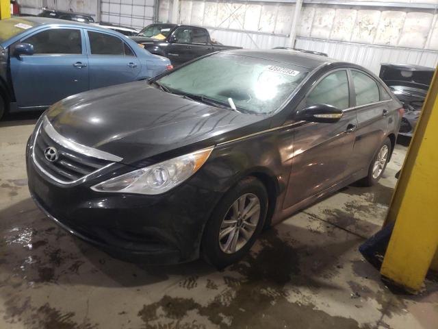 HYUNDAI SONATA GLS 2014 with VIN 5NPEB4AC1EH837270 - Photo from auction