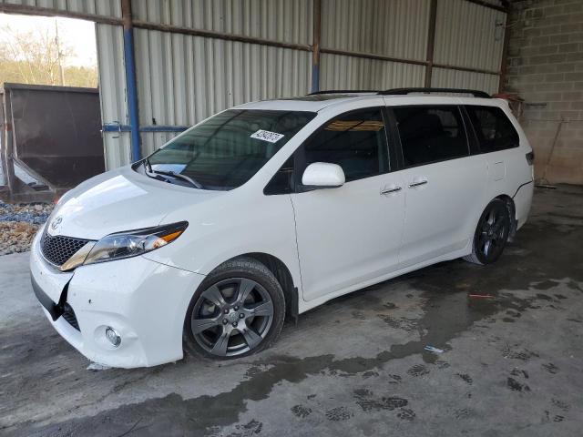 TOYOTA SIENNA SE 2017 with VIN 5TDXZ3DCXHS832965 - Photo from auction