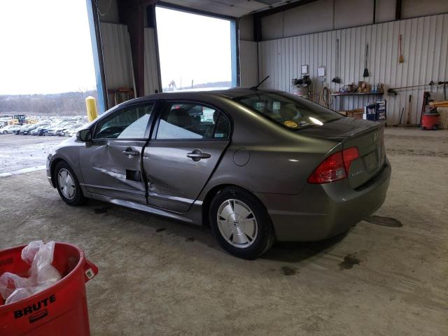 Photo 2 from auction – 2007 HONDA CIVIC HYBR with VIN JHMFA36297S027082