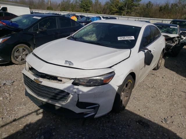 CHEVROLET MALIBU LS 2017 with VIN 1G1ZB5ST3HF138963 - Photo from auction