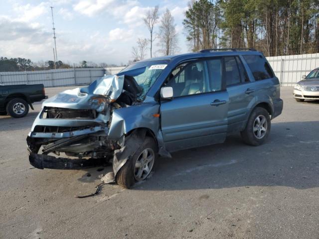 HONDA PILOT EXL 2007 with VIN 5FNYF28567B000366 - Photo from auction
