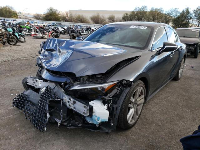 LEXUS IS 300 2022 with VIN JTHAA1D25N5121599 - Photo from auction