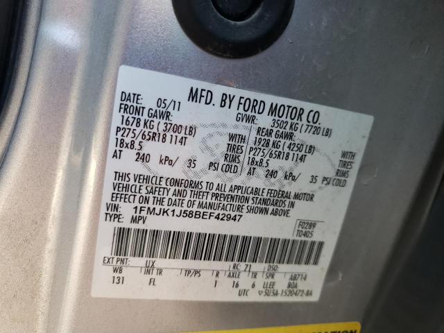 صورة رقم 14 من المزاد - 2011 FORD EXPEDITION مع VIN 1FMJK1J58BEF42947