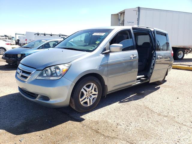 HONDA ODYSSEY EX 2007 with VIN 5FNRL38417B010829 - Photo from auction