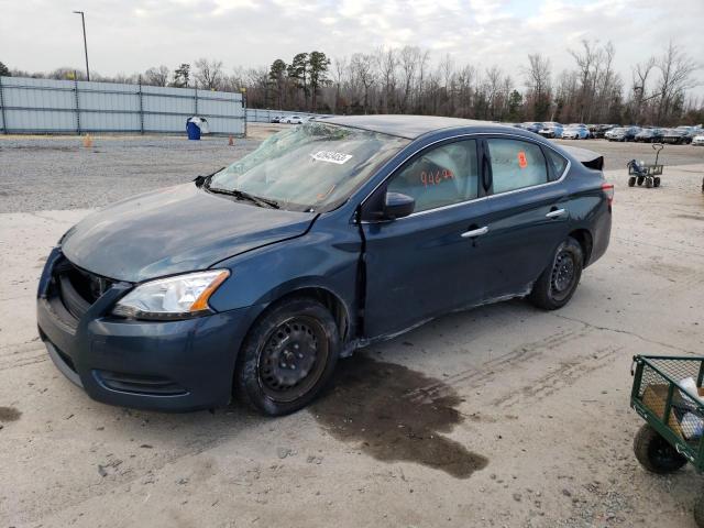 NISSAN SENTRA S 2015 with VIN 3N1AB7AP8FY226906 - Photo from auction