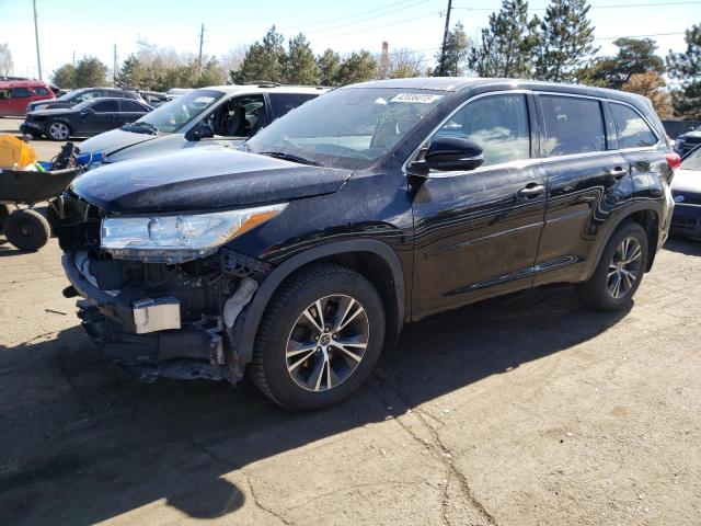 TOYOTA HIGHLANDER 2018 with VIN 5TDBZRFH5JS804552 - Photo from auction