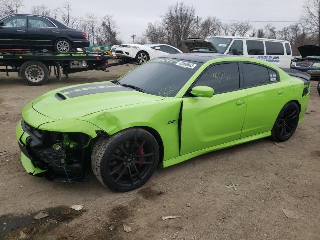 DODGE CHARGER SC 2019 with VIN 2C3CDXGJ2KH624443 - Photo from auction