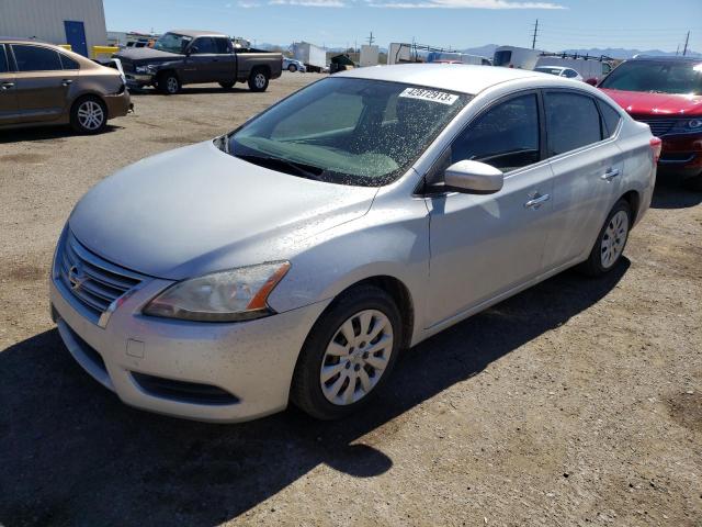 NISSAN SENTRA S 2013 with VIN 1N4AB7AP6DN904727 - Photo from auction