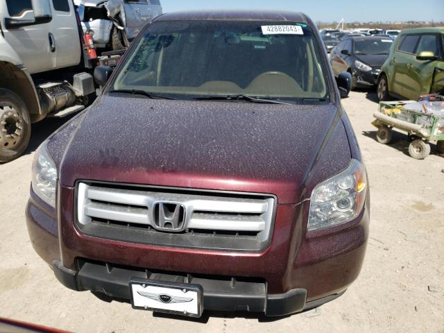 Photo 5 from auction – 2007 HONDA PILOT LX with VIN 5FNYF28137B029353