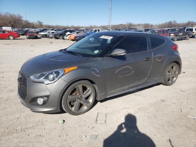 HYUNDAI VELOSTER T 2015 with VIN KMHTC6AE8FU244235 - Photo from auction