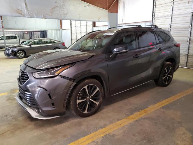 TOYOTA HIGHLANDER 2021 with VIN 5TDLZRBH0MS103674 - Photo from auction