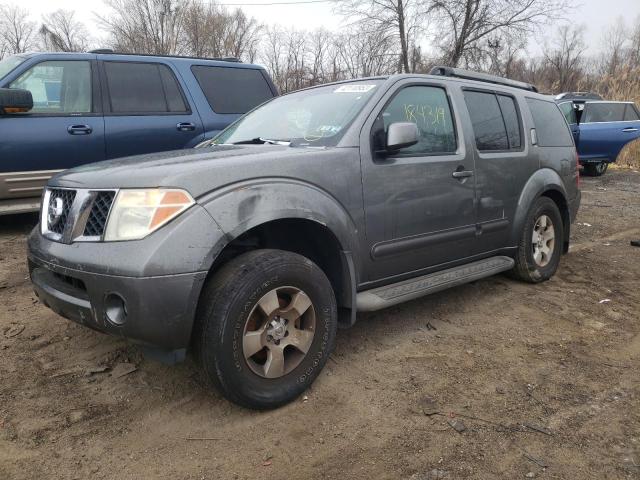 NISSAN PATHFINDER 2005 with VIN 5N1AR18W65C760489 - Photo from auction