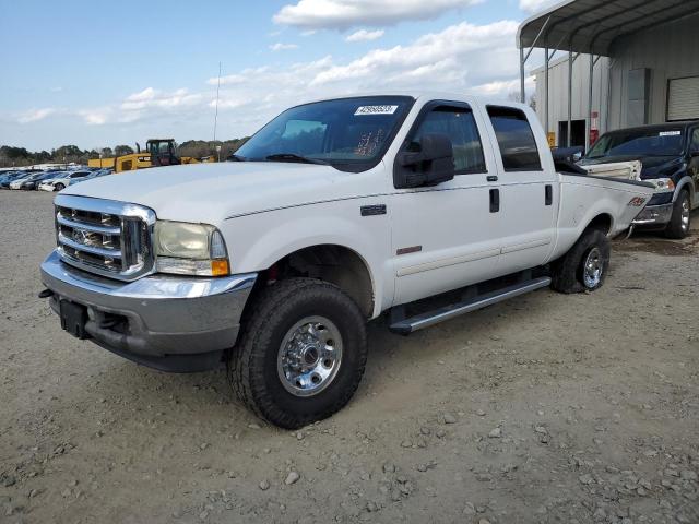 FORD F250 SUPER 2004 with VIN 1FTNW21P04EA61949 - Photo from auction
