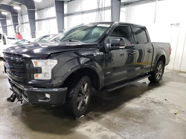 FORD F150 SUPER 2016 with VIN 1FTEW1EGXGKD44305 - Photo from auction