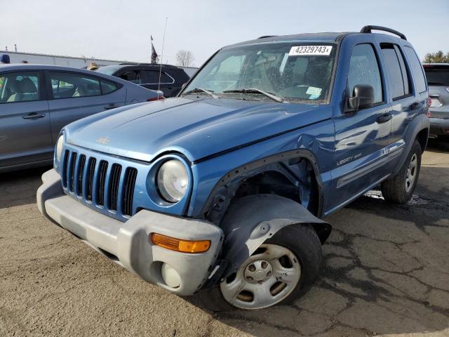JEEP LIBERTY SP 2003 with VIN 1J4GL48K73W582130 - Photo from auction