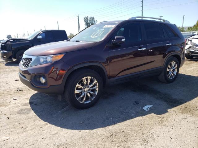 KIA SORENTO EX 2011 with VIN 5XYKU4A27BG033871 - Photo from auction