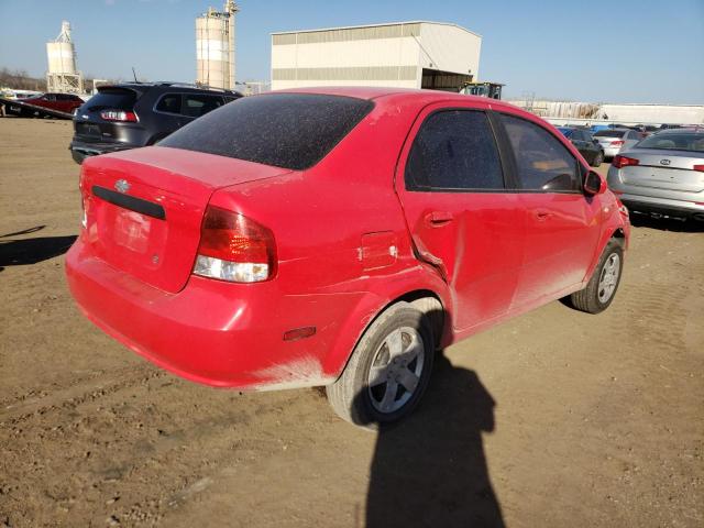 Photo 3 from auction – 2006 CHEVROLET AVEO BASE with VIN KL1TD56636B627760