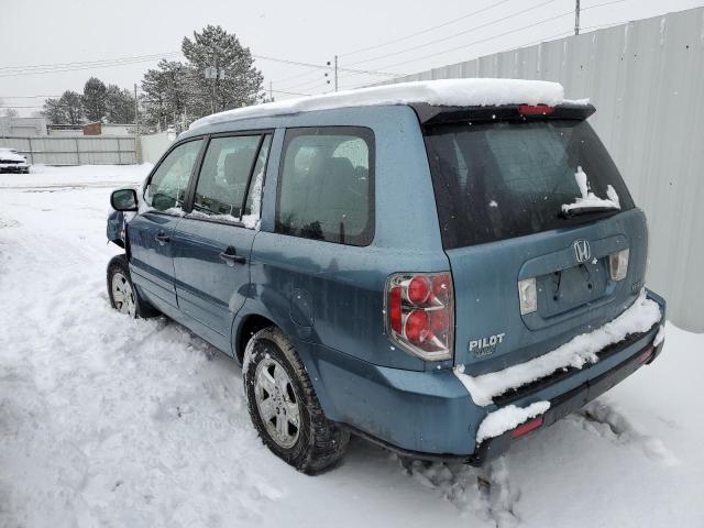 Photo 2 from auction – 2007 HONDA PILOT LX with VIN 5FNYF18167B030491