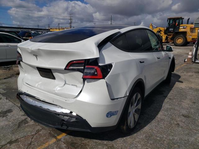 Photo 3 from auction – 2021 TESLA MODEL Y with VIN 5YJYGDEE7MF118967