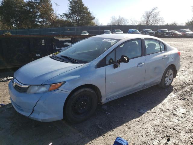 HONDA CIVIC LX 2012 with VIN 19XFB2F50CE081029 - Photo from auction