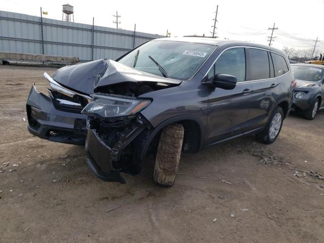Photo 1 from auction – 2019 HONDA PILOT LX with VIN 5FNYF6H10KB097948