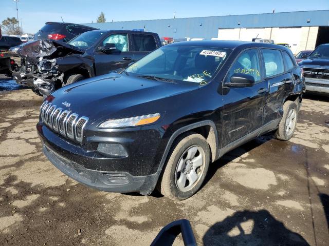 Photo 1 from auction – 2014 JEEP CHEROKEE S with VIN 1C4PJLAB4EW163672