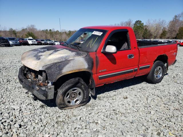 CHEVROLET SILVERADO 2000 with VIN 1GCEK14T8YZ155770 - Photo from auction