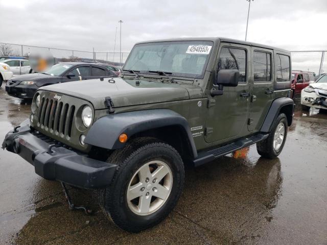 JEEP WRANGLER U 2015 with VIN 1C4BJWDG3FL749558 - Photo from auction