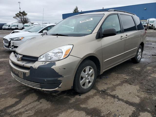 TOYOTA SIENNA CE 2005 with VIN 5TDZA23C15S369489 - Photo from auction