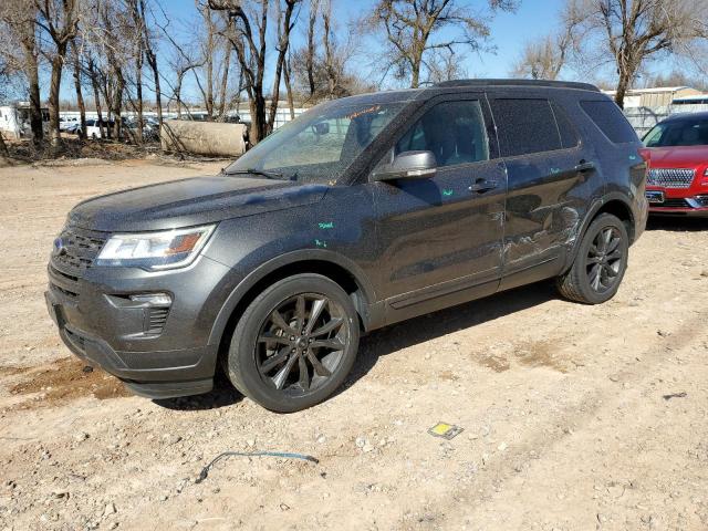 FORD EXPLORER X 2018 with VIN 1FM5K8D89JGB78072 - Photo from auction